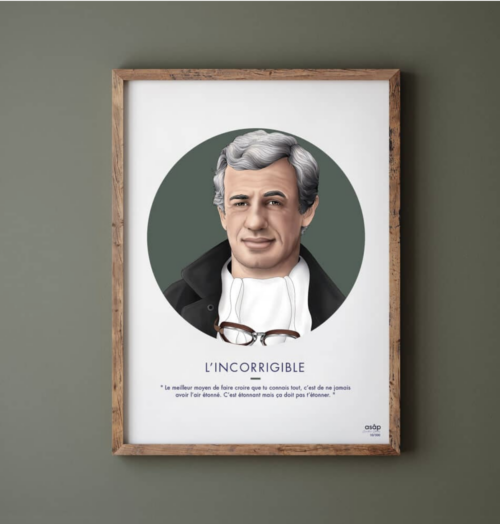 Artprint "L'incorrigible"
