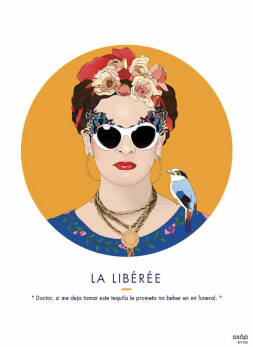 Artprint "La Libérée"