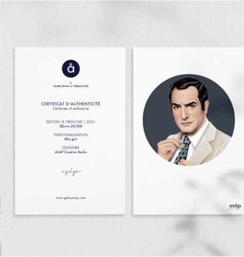 Artprint "Le Frenchie"
