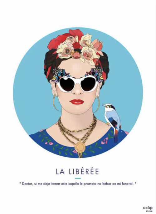 Artprint "La Libérée"
