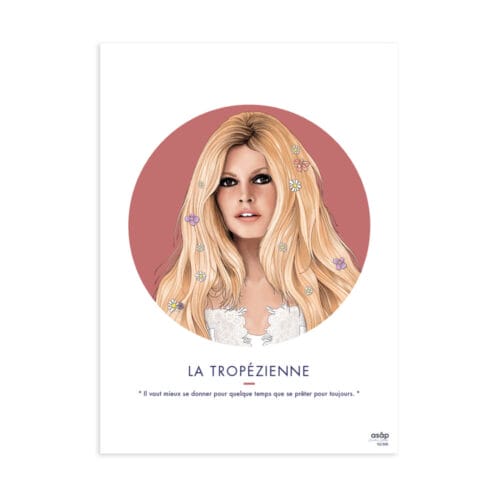Artprint "La Tropézienne"