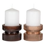 Porte-bougie Réversible (lot de 2)