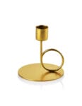 CEDRIC GOLD Bougeoir 9x10cm