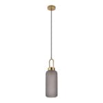 Lustre Verre fumé mat