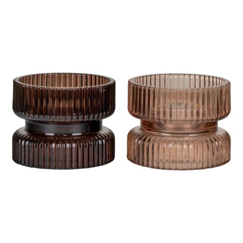 Porte-bougie Réversible (lot de 2)