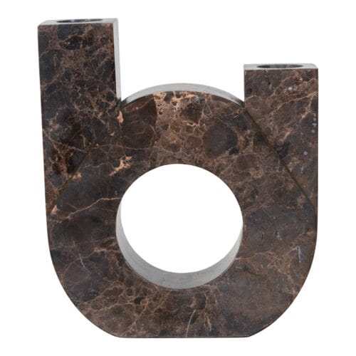 Porte-bougie Marbre